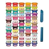 Play-Doh Ultimate Color Collection 65-Pack of 1-oz Cans, Includes Sparkle, Confetti & Color Burst, Back to School Classroom Supplies, Preschool Toys, Ages 2+ (Amazon Exclusive)