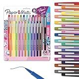 Paper Mate Flair Felt Tip Pens Medium Point 0.7 Millimeter Marker Pens Back to School Supplies for Teachers & Students Assorted Colors 24 Count