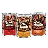 Merrick Chunky Grain Free Premium And Wholesome Canned Dog Food Variety Pack, Beef And Chicken Recipes - (Pack of 12) 9.5 oz. Cans