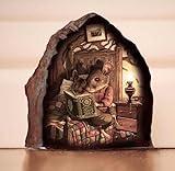 3D Mouse Hole Realistics Wall Sticker,Mouse in a Hole Wall Decal Fun Art,Water Proof Funny Wall Stickers for Bedroom Nursery Wall Décor,Paint,Walls Treatments and Supplies Stickers,Home Décor Accents