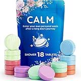 Fizzgarden 18-Pack Shower Steamers Aromatherapy, Shower Bath Bombs with Individually Wrapped, Variety Shower Tablets, Stocking Stuffers, Mother’s Day Presents/Birthday Presents for Women