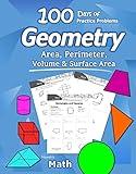 Humble Math - Area, Perimeter, Volume, & Surface Area: Geometry for Beginners - Workbook with Answer Key (KS2 KS3 Maths) Elementary, Middle School, High School Math – Geometry for Kids