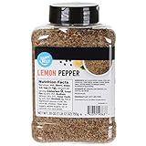 Amazon Brand - Happy Belly Lemon Pepper, 28 Ounce