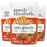 Purely Elizabeth Cookie Granola, Peanut Butter, Gluten-Free, Non-GMO (3 Ct, 11oz Bag)