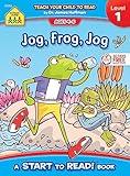 School Zone - Jog Frog Jog, Start to Read!® Book Level 1 - Ages 4 to 6, Rhyming, Early Reading, Vocabulary, Simple Sentence Structure, Picture Clues, and More (School Zone Start to Read!® Book Series)