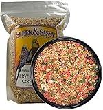 SLEEK & SASSY Hot & Hearty Premium Cooking Diet for Birds (40 oz.)