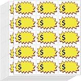 300 Pcs Garage Sale Stickers, Removable Adhesive Yard Sale Price Stickers with Space to Write Pricing (2"x3"), Rummage Sale Stickers Price Tags Stickers for Retail, Annual Community Sale