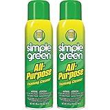 Simple Green All-Purpose Foaming Aerosol Cleaner, All-Purpose Cleaning and Degreasing, 20 Oz (Pack of 2)