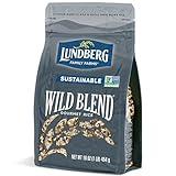 Lundberg Wild Blend Rice – Long-Grain Brown, Sweet Brown, Red & Black Rice, Certified Gluten-Free Whole Grains, 16 Oz