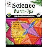 Mark Twain Science Warm-Ups Science Activity Book Grades 5-8+, Science & Technology, Life, Space, Physical, and Earth Science, 5th Grade Workbooks and Up, Classroom or Homeschool Curriculum