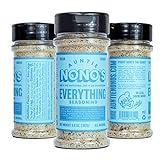 Auntie Nono's Everything Seasoning - Perfect Natural Flavor Food Seasoning for Veggies, Steaks, Roasts, Chops, Chicken, Fish, Oysters, Mussels, Eggs, and just about everything else - Pack of 1