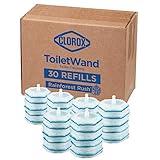 Clorox ToiletWand Disinfecting Refills, Rainforest Rush, 30 Ct (Package May Vary)