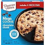 Duncan Hines Mega Cookie Chocolate Chunk Pan Cookie Mix, 7.8 oz