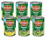 DEL MONTE FRESH CUT Canned Vegetables Variety Pack, Green Beans and Whole Kernel Corn, 6-Pack