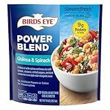 Birds Eye Steamfresh Quinoa and Spinach Power Blend, Frozen Sides, 10 OZ Bag