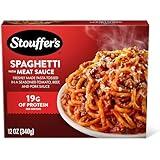Stouffer's Spaghetti With Meat Sauce, Single Serve, Frozen Pasta, Single Frozen Meals 12 oz