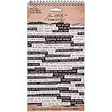 Small Talk Stickers by Tim Holtz Idea-ology, 8.25 x 4.25 Inch Sheet Size, 296 Stickers, Black/White, TH93193