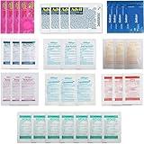 Travel Essentials Medicine Variety Pack with Travel RX Kit & Travel Medicine Kit for Travel, Work, Camping, Cruises - 37 Individually Wrapped Travel Size Medicine Packets (2 Pack)