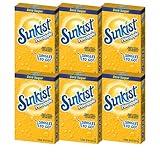 Sunkist Singles-To-Go Drink Mix, Pineapple, Non-Carbonated, Low-Calorie, Zero Sugar, 6 CT in each box (Pack of 6)