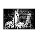 Trademark Fine Art Canvas Wall Art - Angel Julie 'Dream Of Carousel' Wall Art for Living Room, Bedroom, or Office Décor 19 x 12 Inches