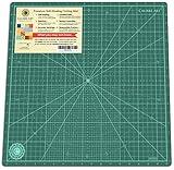 Calibre Art Self Healing Rotating Cutting Mat 18x18 (17" Grid), Perfect for Quilting & Art Projects