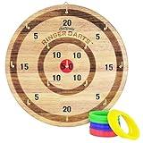 GoSports Ringer Darts Toss Game - Indoor Outdoor Hook Ring Toss Set for Kids & Adults