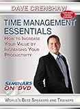Time Management Essentials - How to Increase Your Value by Increasing Your Productivity - Seminars On Demand Personal and Professional Development Training Video - Speaker Dave Crenshaw - Includes Streaming Video and Audio + DVD + MP3 Audio