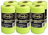 Stringliner Braided Mason Line Replacement Roll Contractor Pack 1,000' - Fluorescent Yellow (6 Pack) - SL35765CPK