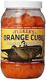 Fluker's Orange Cube Complete Cricket Diet, Gut Load Food for Feeder Insects and Live Crickets, Provides Vitamins, Minerals, and Hydration, 12 oz