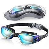 Aegend Swim Goggles, Swimming Goggles No Leaking Full Protection Adult Men Women Youth