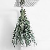 10 Pcs Dried Eucalyptus Stems 17" Real Eucalyptus for Shower Hanging 100% Made from Fresh Leaves, Wedding, Home, Farmhouse, DIY Spring Decor