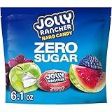 JOLLY RANCHER Zero Sugar Assorted Fruit Flavored Hard Candy Bag, 6.1 oz