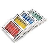 48 PCS Prepared Premade Microscope Slide Set with Specimen for Basic Biological Science Education