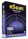 eScan Total Security Suite with Cloud Security Web Security Improves system performance Prevents USB infection | 3 Devices 1 Year|total protection 2019 Anti Ransomware Antitheft for stolen/lost device