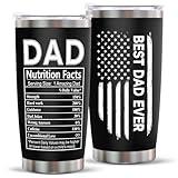 Fathers Day Dad Gifts from Daughter Son Wife Kids, Gifts for Dad Stepdad Husband Daddy Grandpa Men Him Uncle, Fathers Day Christmas Birthday Anniversary Presents - 20 Oz Stainless Steel Tumbler