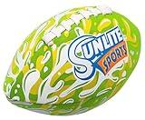 Sunlite Sports Waterproof Football for Lawn Backyard Pool Beach Lake Park Water Toy, Outdoor Play, for Kids Children Teens Adults, Family Fun