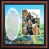 Crossroads Home Décor Rainbow Bridge Picture Frame, Dog Loss, Loss of a Pet, Loss of a Cat, Pet Memorial Picture Frame, 6766W