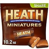 HEATH Miniatures Chocolatey English Toffee Candy Share Pack, 10.2 oz