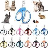 24 Pcs Cat Nail Clipper Bulk Kitten Claw Trimmer Pet Nail Cutter Claw Care for Cattery Cat Breeders Groomers Nonprofit Organization and Charity