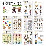 Sensory Path Posters for Young Learners -Brain Breaks, ADHD, Autism, Sensory Processing, Hallways, Preschool, Kindergarten, First Grade, Second Grade and Up