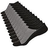Mottee&Zconia No Show Sock Low Cut Ankle Short Socks for Men/Women Mesh Casual Anti-skid Cotton Socks with Non Slip Grips