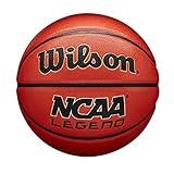 Wilson NCAA Legend Basketball - Size 5 - 27.5", Orange/Black