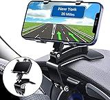 YAOKEEP Universal Car Phone Holder Mount,360 Degrees Rotation Dashboard Phone Holder [Upgrade Clip Never Fall],car Phone Mount for iPhone,Samsung,Google,Nokia,and 4 to 7" Smartphones
