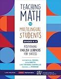 Corwin 9781071810842 Teaching Math to Multilingual Students Grades K-8 Positioning English Learners for Success Book