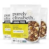 Purely Elizabeth, Banana Nut Butter, Keto Granola, Grain-Free (3 Ct, 8oz Bags)