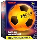 Rechargeable Light Up Soccer Ball - Glow in The Dark Balls - Soccer Gifts for Boys 8-12 12-14 - 9 Year Old Boy Birthday Gifts Age 7, 8-10, 10-12 Ages - Outside Toys for Kids - Soccer Accessories Gift