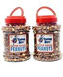 Toffee Boy's Butter Toffee Peanuts - 45 Oz Jars (Pack of 2) - Perfect for Gifting; Priority Mail® service (1-3 days)