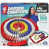 Spin Master Games, Lily Hevesh H5 Domino Creations 100-Piece Dominoes Set, Kids Games, Building Toys, Classic Game, Dominoes for Adults, Ages 5+