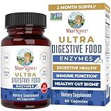 MaryRuth Organics Ultra Digestive Enzymes Capsules | Up to 2 Month Supply | Supplement for Gut Health Support | Digestion & Immune Support with Amylase | Lipase & Lactase | Vegan | 60 Count