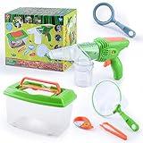 PLAY Bug Catcher Kit,Outdoor Toys for Kids Ages 4-8 8-12,Bug Catcher Vacuum with Critter Habitat Case,Butterfly net,Magnifying Glass,Toddler Outside Toys for 3 4 5 6 7 8+ Year Old Boys Birthday Gift